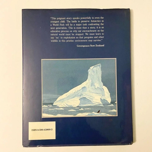Vintage 1990 A Tale of Antarctica Book by Ulco Glimmerveen - Picture 2 of 10